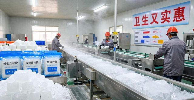 长宁食用冰哪里买 良臣制冰厂卫生又实惠