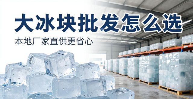 大冰块批发怎么选?长宁本地厂家直供更省心
